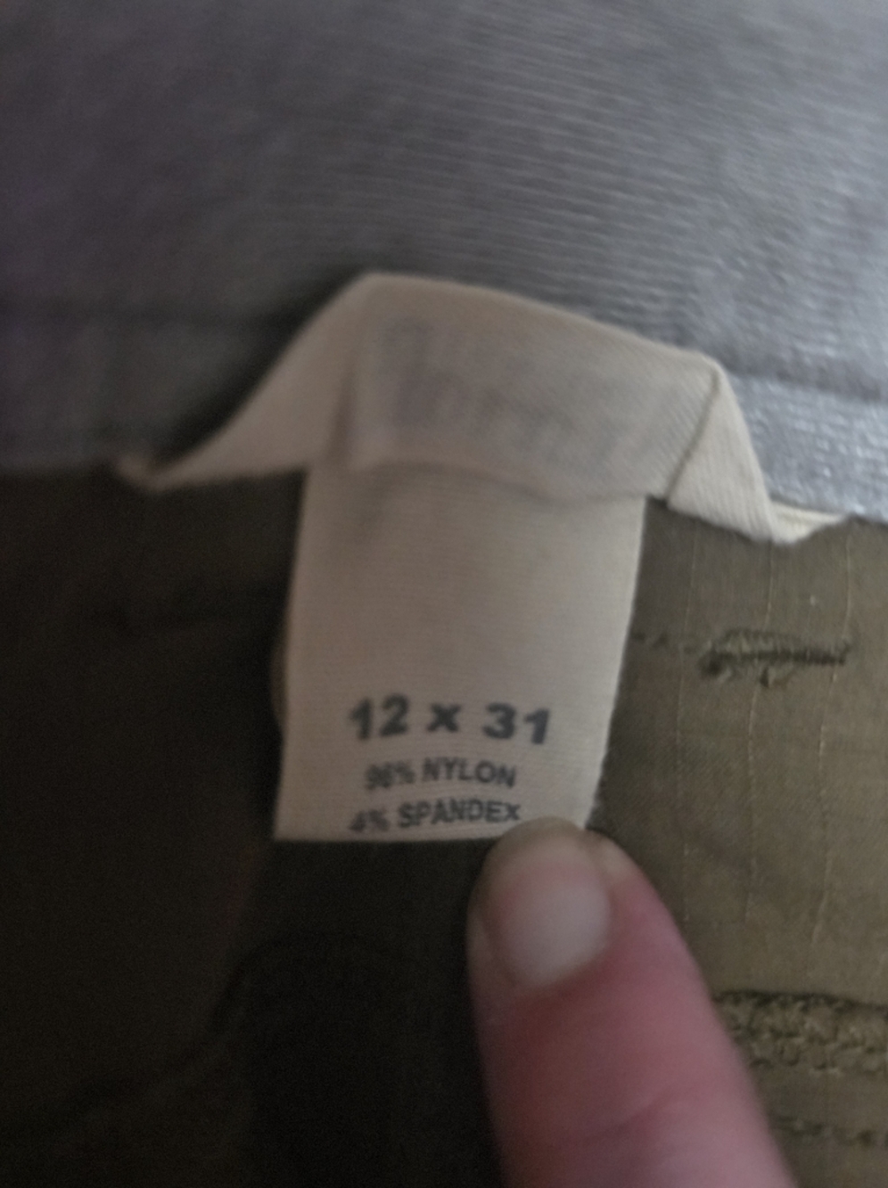 Women's Olive Green Pants Duluth Trading sz 12 - Picture 2 of 3